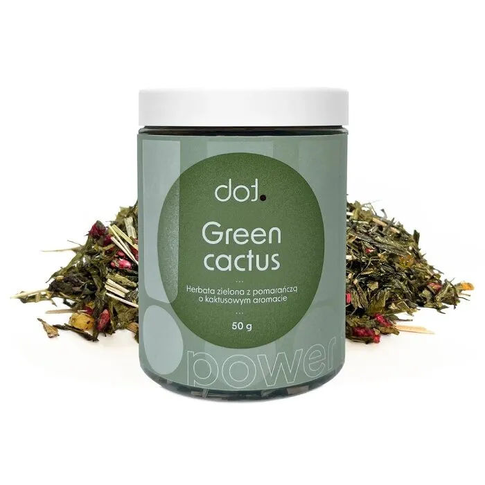 Herbata Dot. Green Cactus 50g - Zielona