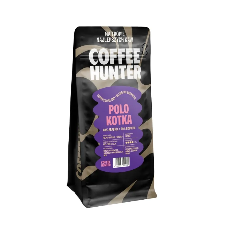 Kawa Ziarnista COFFEE HUNTER Polo Kotka 250g