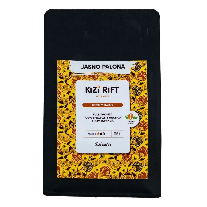 Kawa Ziarnista SALVATTI Kizi Rift Jasno Palona 250g