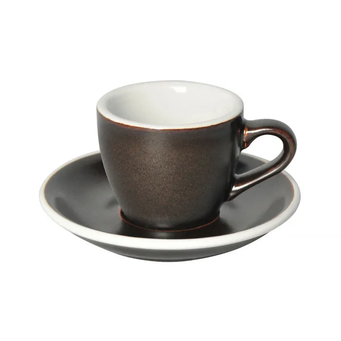 Filiżanka LOVERAMICS Egg Do Espresso 80 ml - Gunpowder
