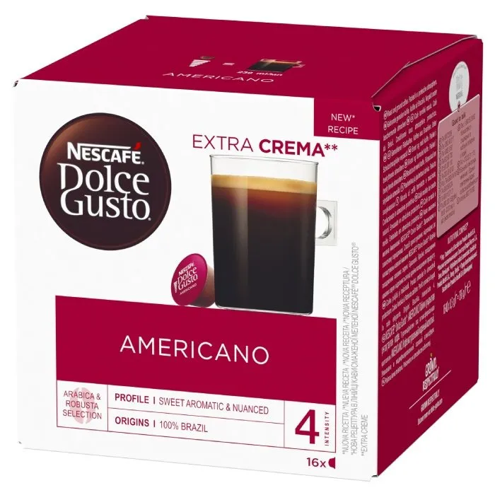 Kapsułki Nescafé Dolce Gusto Americano 16 Sztuk