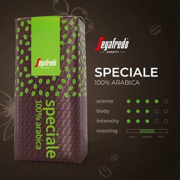 Kawa Ziarnista SEGAFREDO Speciale 100% Arabica 1kg