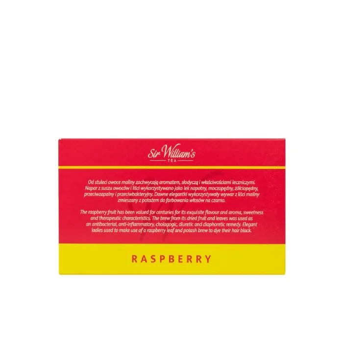 Owocowa Herbata SIR Williams Tea Raspberry 50x2,4g