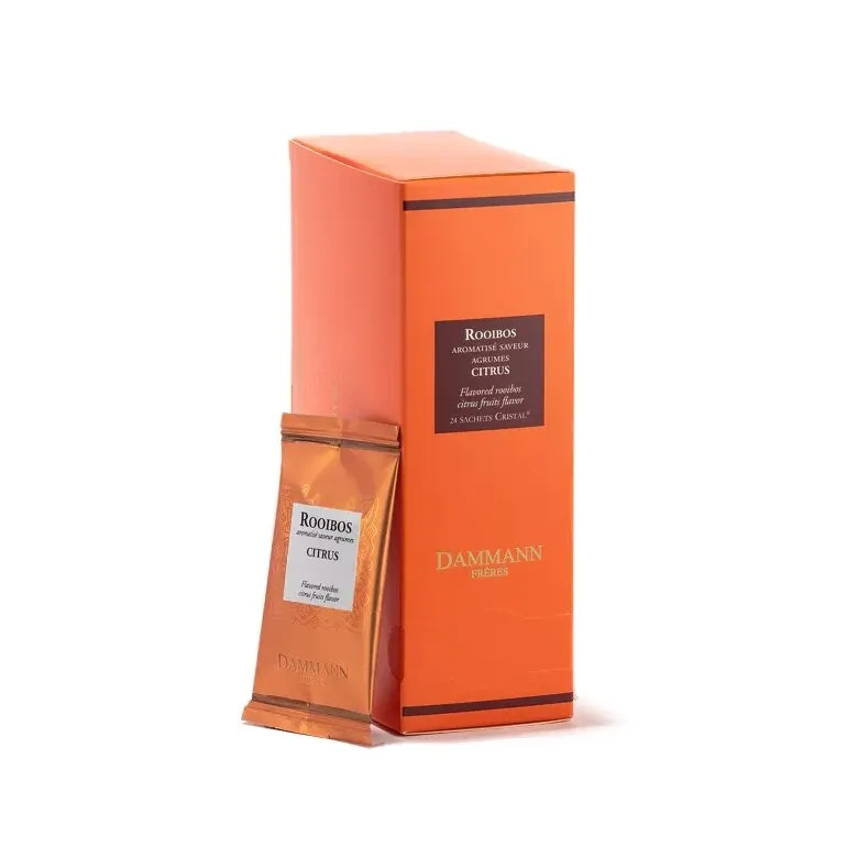 Herbata Rooibos DAMMANN Rooibos Citrus 24 Saszetki
