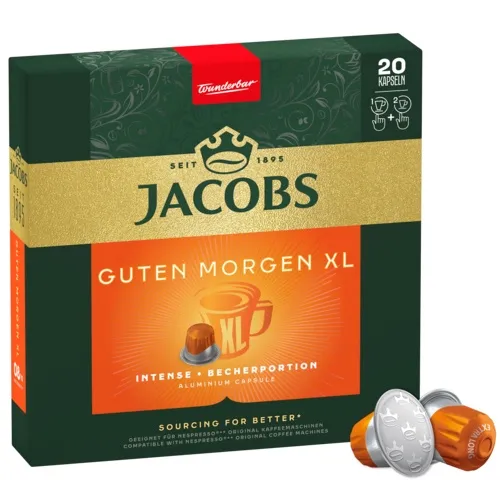 Kapsułki Do Nespresso JACOBS Guten Morgen XL 20 szt