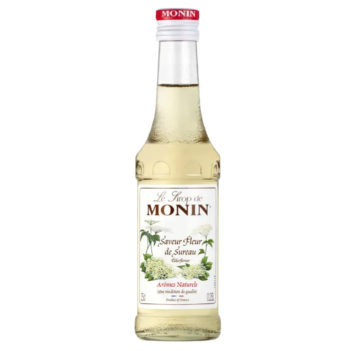 Syrop MONIN ELDERFLOWER 0,25 l - Kwiat Czarnego Bzu