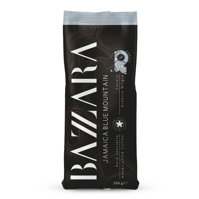Kawa Ziarnista BAZZARA Rarity Luxury Origin Jamaica Blue Mountain 250g