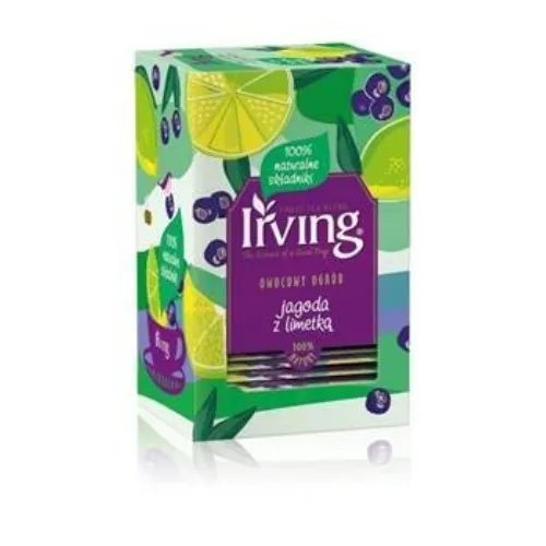 Herbatka Owocowa IRVING Jagoda I Limetka 20x2g