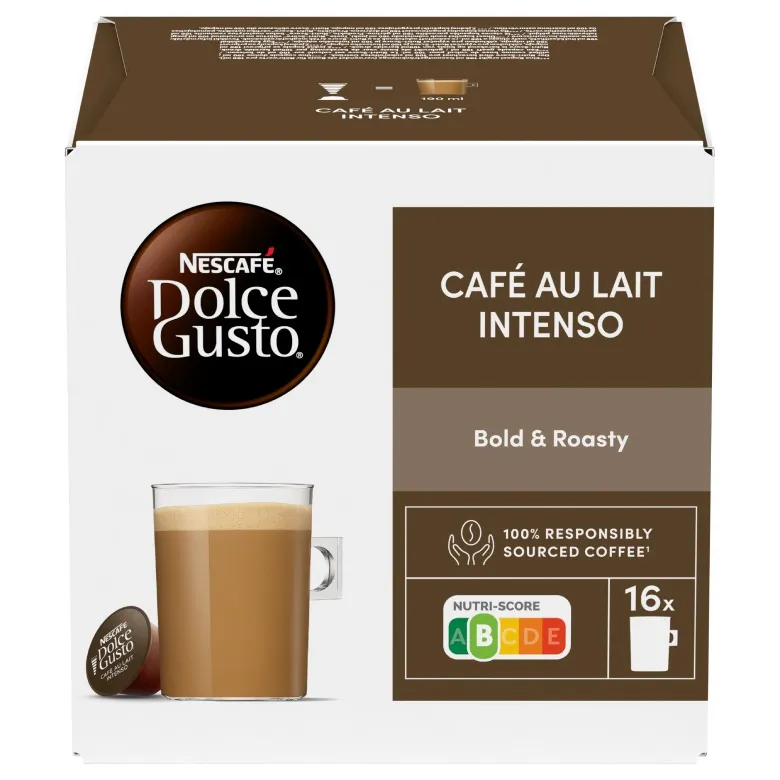 Kapsułki Nescafe Dolce Gusto Café Au Lait Intenso 16 Sztuk