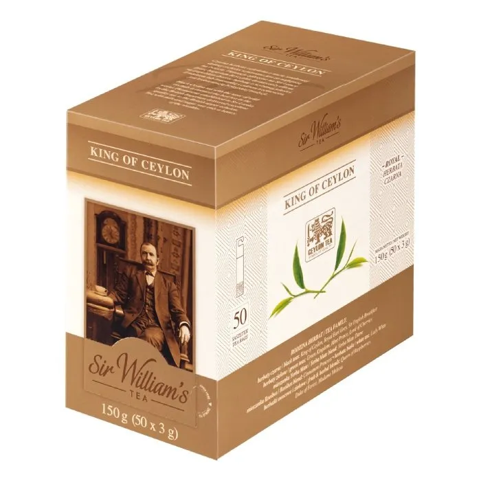 Herbata SIR Williams Royal Taste King Of Ceylon 50x3g - Czarna