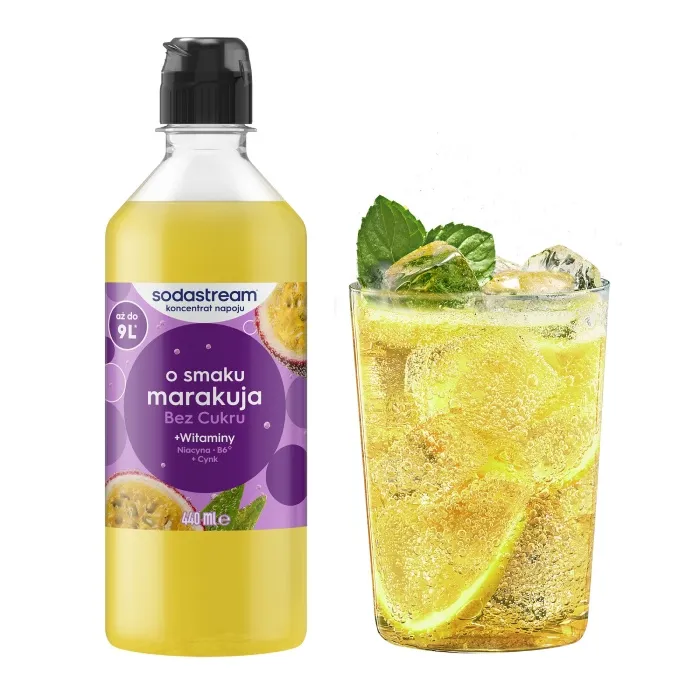 Syrop SODASTREAM Marakuja 440 ml - Bez Cukru