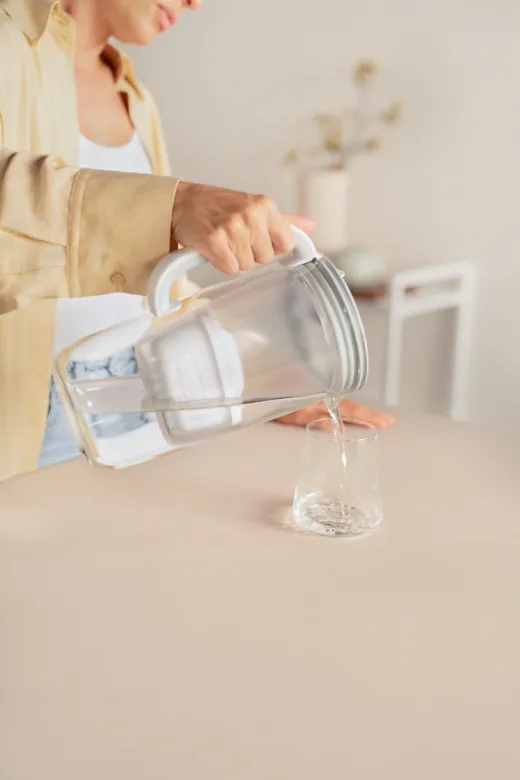 Szklany Dzbanek Z Filtrem BRITA Glass MAXTRA PRO Pure Performance 2,5 l - Niebieski