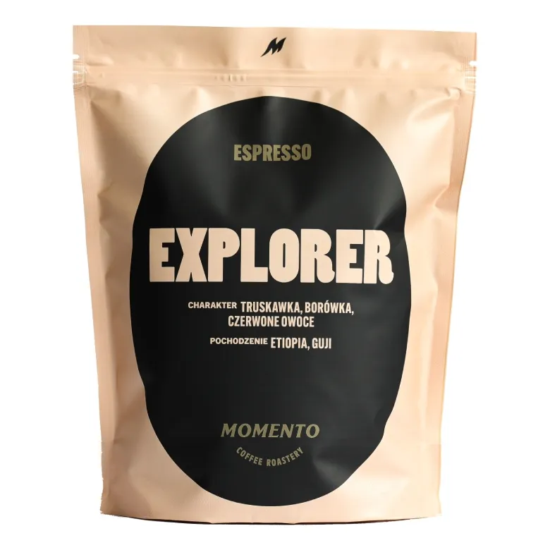 Kawa Ziarnista MOMENTO Explorer 1kg