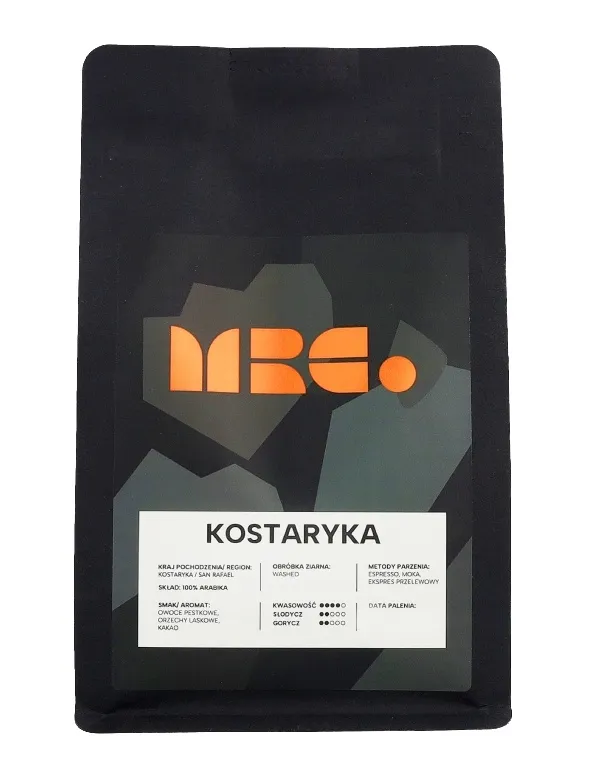 Kawa Ziarnista MRC. Kostaryka 250g