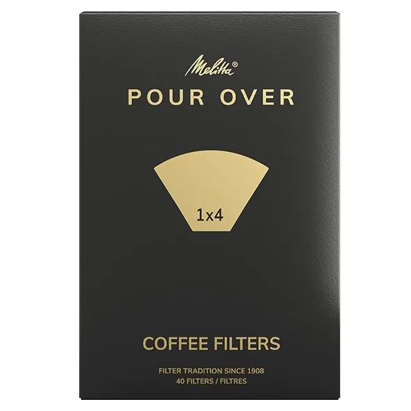 Filtry Do Kawy MELITTA Pour Over 1x4 - 40 szt