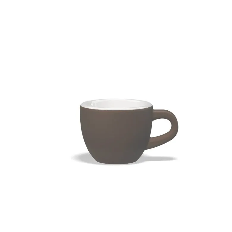 Filiżanka Do Espresso CLUB HOUSE Tulipano 70ml Mokka - Brązowa