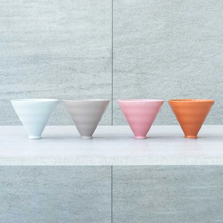 Ceramiczny Drip HARIO V60 Switch & Match 02 Matte Pink - Różowy Mat