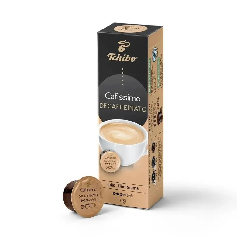 Kapsułki TCHIBO Cafissimo Decaffeinato Fine 10 szt