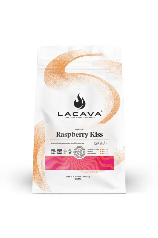 Kawa Ziarnista LACAVA Raspberry Kiss 250g