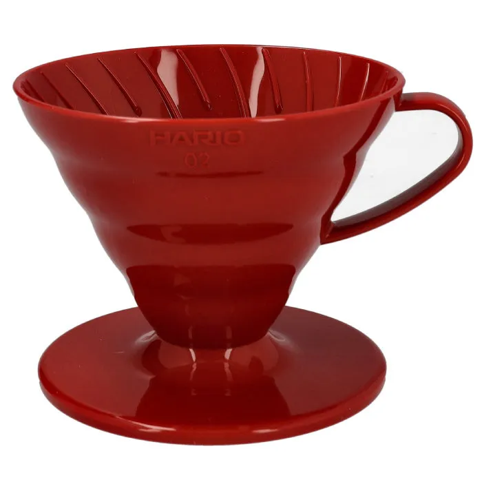 Plastikowy Drip HARIO V60-02 - Czerwony