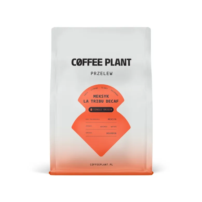 Kawa Ziarnista COFFEE PLANT Meksyk La Tribu Decaf 250g - Kawa Bezkofeinowa