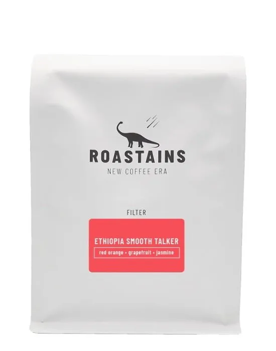 Kawa Ziarnista ROASTAINS Etiopia Smooth Talker 250g FILTR